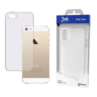 3mk iPhone 5/5S/SE Mobilskal - Clear