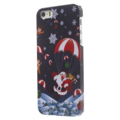 Baksideskal till Apple iPhone 5/5S/SE - Tomte med Fallskärm