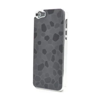 Baksidesskal till Apple iPhone 5/5S/SE Rockwall (Svart)