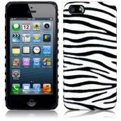 Baksidesskal till iPhone 5S/5 - (Zebra)