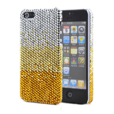 Bling Bling Skal till Apple iPhone 5/5S/SE - Gul