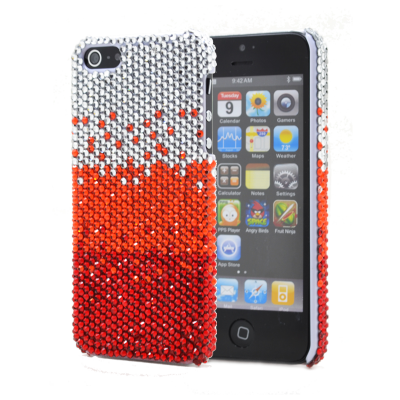 Bling Bling Skal till Apple iPhone 5/5S/SE - Röd