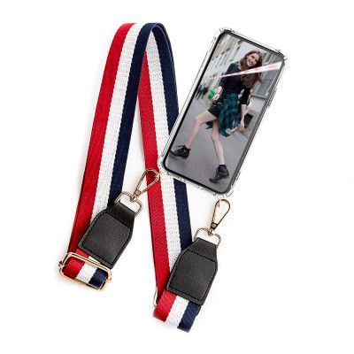 Boom iPhone 5/5S/SE skal med mobilhalsband- Belt RedWhite