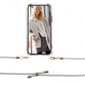 Boom iPhone 5/5S/SE skal med mobilhalsband- Rope Grey