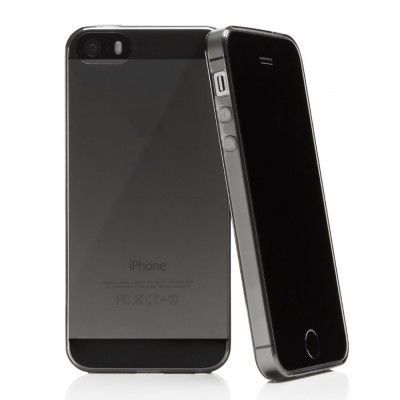 CASEual flexo slim för iPhone SE/5/5s, Svart