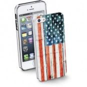 CellullarLine FlagBaksideskal till iPhone 5S/5 - (USA)