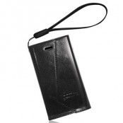 Celly Lady Wallet Plånboksfodral till iPhone 5/5s - Svart