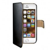 Celly Wallet Case Apple iPhone 5/5S/Se Black