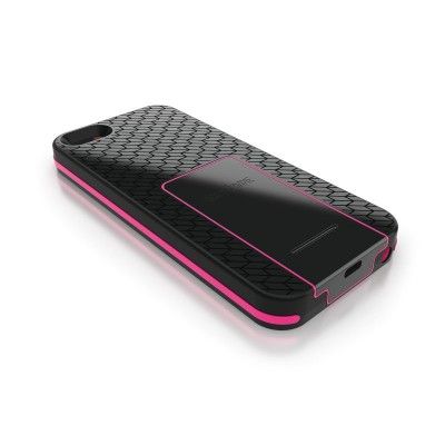 D & B Backbone Starter Pack iPhone 5/5S Rosa/Svart
