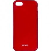 DELTACO termoplastskal till iPhone 5, röd