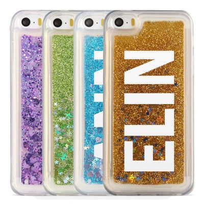 Designa själv glitter skal till Apple iPhone 5/5S/SE