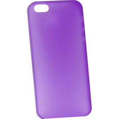 Dexim AOU Fashion tunt skal för iPhone 5, 0,35mm, lila