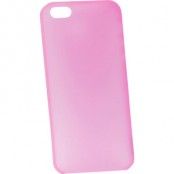 Dexim AOU Fashion tunt skal för iPhone 5, 0,35mm, rosa