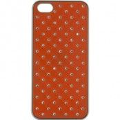 EPZI skal för iPhone 5 med diamantinlägg,orange/si