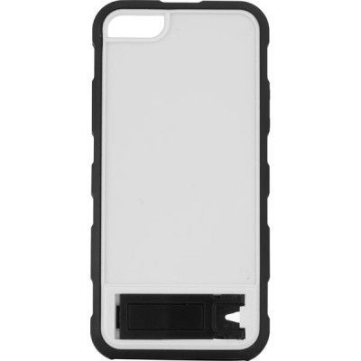 EPZI skal med termoplast ram för iPhone 5/5S - vit/svart