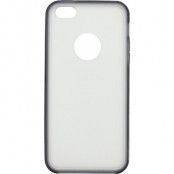 EPZI transparent skal till iPhone 5/5S med färgad kant, grå