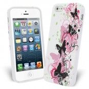 FlexiCase Skal till Apple iPhone 5/5S/SE (Fairy Butterfly)