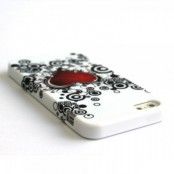 FlexiCase Skal till Apple iPhone 5/5S/SE - Red Heart