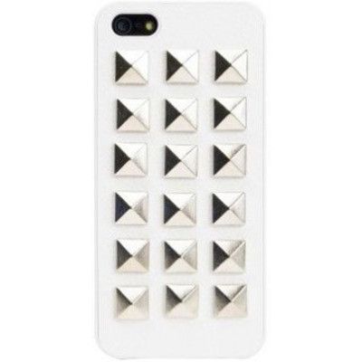 Gear Studded Case (iPhone 5/5S) - Vit