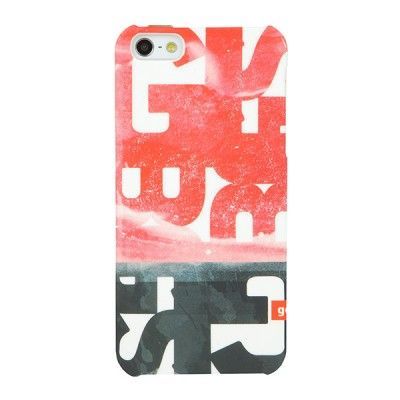 GOLLA Mobilskal Steve Röd passar iPhone 5S hårdplast G1418