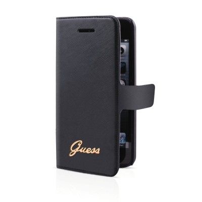 Guess iPhone 5/5S Booklet Case Tori - Svart