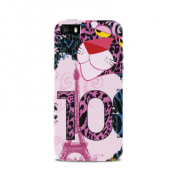 Happiness Apple iPhone 5/5S/SEPink Panther Paris Pink