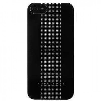Hugo Boss Dots skal till Apple iPhone 5/5S/SE - Svart