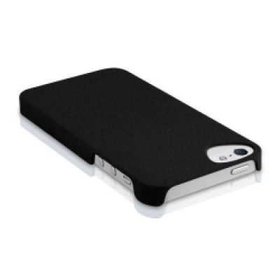 ITSkins GranitaBaksideskal till iPhone 5S/5 (Svart) + Skärmskydd