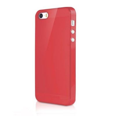 ITSkins H2O Ultra thin Skal till Apple iPhone 5/5S/SE (Röd) + Skärmskydd