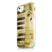ITSkins Phantom FlexiCase Skal till Apple iPhone 5/5S/SE - Piano + Skärmskydd