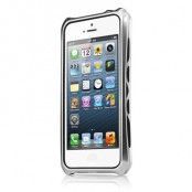 ITSkins Toxik Aluminium Bumper till iPhone 5S/5 (Silver) + Skärmskydd