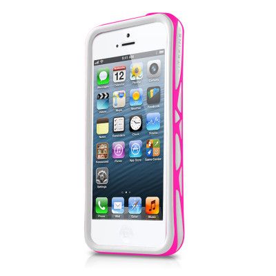 ITSkins Venum Bumper skal till Apple iPhone 5/5S/SE (Rosa)