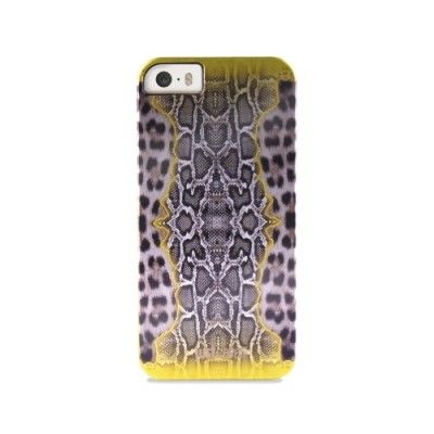 Just Cavalli Apple iPhone 5/5S/SECrystal Cover Python Leopard - Gul