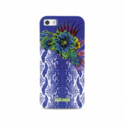 JustCavalli Cover iPhone 5/5S Phyton Flower Violet