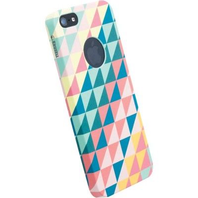 Krusell PrintCover, Green Triangle för iPhone 5