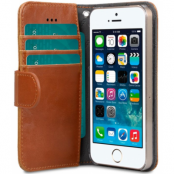 Melkco Wallet Case (iPhone 5/5S/SE) - Svart