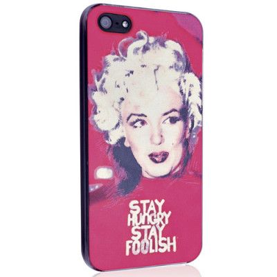 MUVIT Stay Hungry Stay Foolish Skal till till Apple iPhone 5/5S/SE