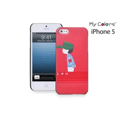 My ColorsBaksideskal till Apple iPhone 5/5S/SE - (Boy)