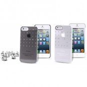 Puro - Crystal Grid Case (iPhone 5/5S) - Svart