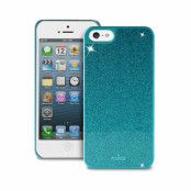 Puro Glitter skal till Apple iPhone 5/5S/SE Skull case - (Mörk G