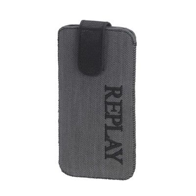 REPLAY Sleeve Grå Denim till Apple iPhone 5/5S/SE