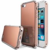 RINGKE Fusion Mirror skal till Apple iPhone 5/5S/SE - Rose Gold