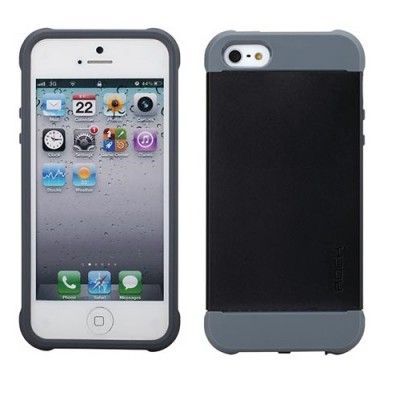 Rock Shield Combo Skal till Apple iPhone 5/5S/SE (Svart)