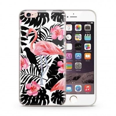 Skal till Apple iPhone 5/5S/SE - Flamingo