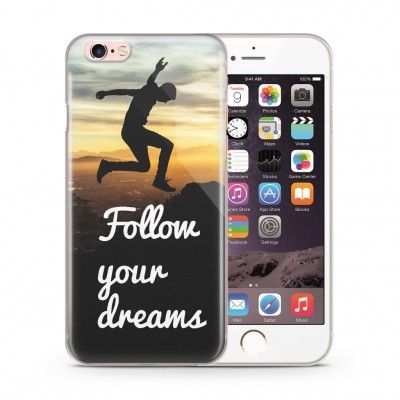 Skal till Apple iPhone 5/5S/SE - Follow Your Dreams