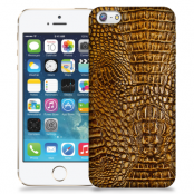 Skal till Apple iPhone 5/5S/SE - Krokodilskinn