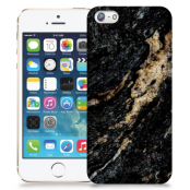 Skal till Apple iPhone 5/5S/SE - Marble - Svart