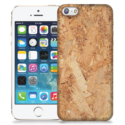 Skal till Apple iPhone 5/5S/SE - Träflisor