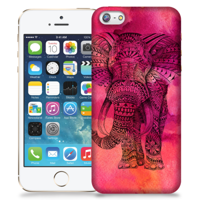 Skal till Apple iPhone 5/5S/SE - Orientalisk elefant