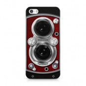 Skal till Apple iPhone SE/5S/5 - Vintage Camera Red